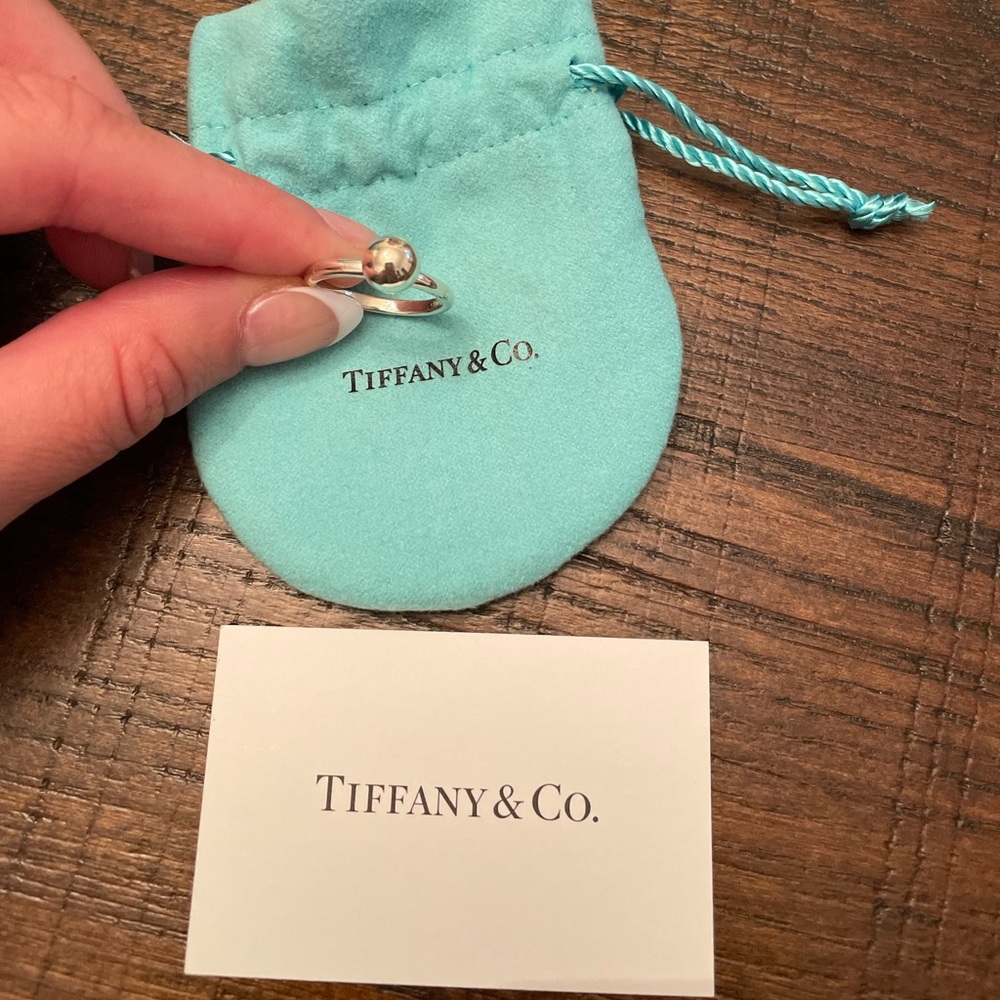 Tiffany & Co. Hardware Silver Ring